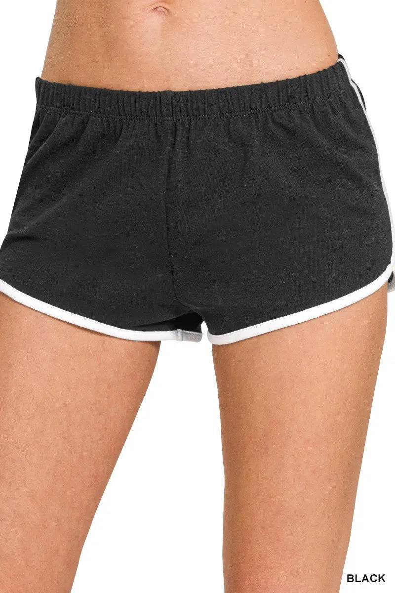 Elastic Waist Dolphin Shorts – Comfy, Cute & Perfect for Summer