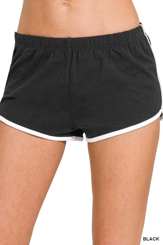 Elastic Waist Dolphin Shorts – Comfy, Cute & Perfect for Summer