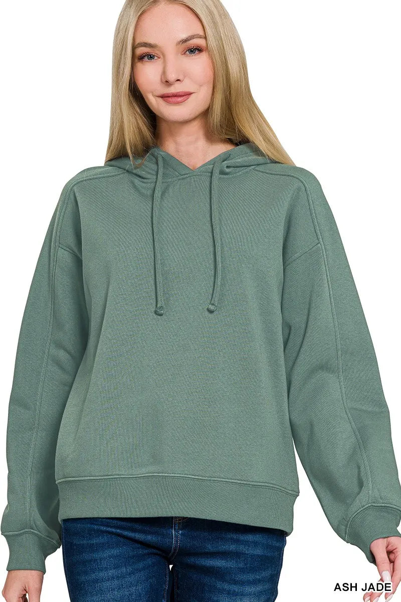 Zenana Relaxed Fit Fleece Hoodie – Cozy Everyday Essential