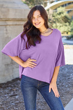 Bamboo Drop Shoulder T-Shirt – Soft, Breathable & Relaxed Fit