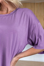 Bamboo Drop Shoulder T-Shirt – Soft, Breathable & Relaxed Fit