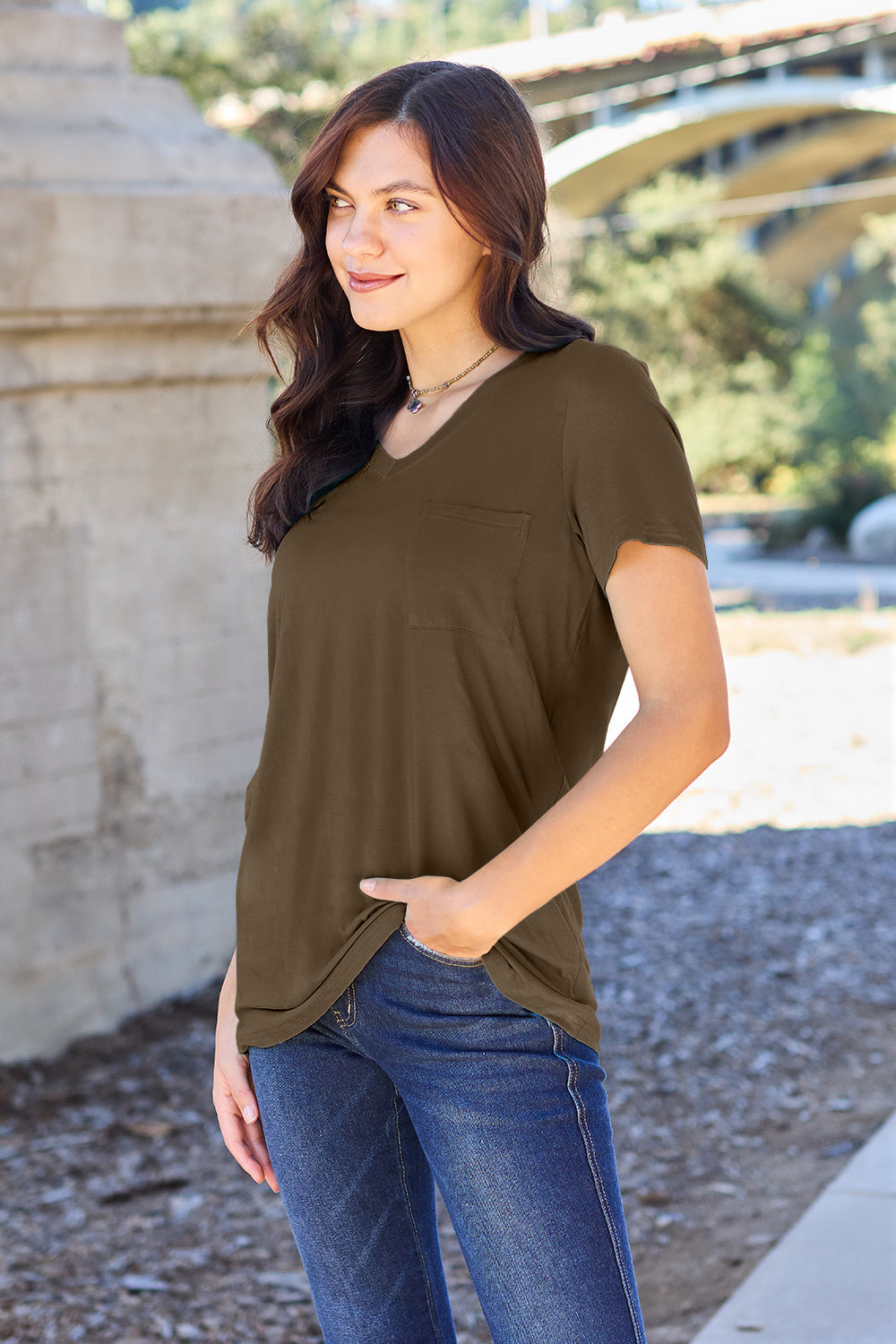 Basic Bae Comfortable Lightweight Top