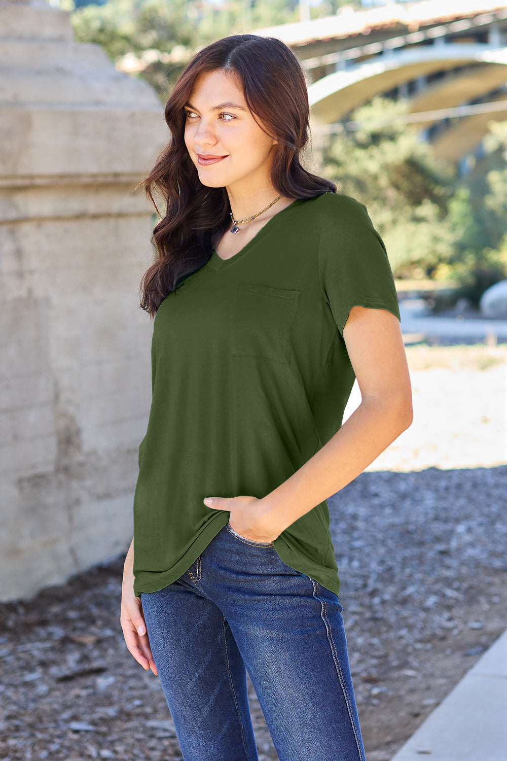 Basic Bae Comfortable Lightweight Top