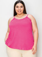 Basic Bae Lace Trim V Neck Cami Stylish Lightweight Comfortable Summer Top