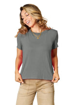 Basic Bae Short Sleeve T Shirt Casual Everyday Top