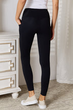 Basic Bae Wide Waistband High Waisted Leggings
