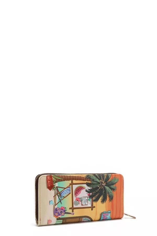 Sun & Sand 3-Piece Set | Tropical Handbag, Crossbody & Wallet Trio