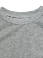 Lace Detail Round Neck Sweatshirt – Feminine Casual Style
