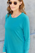 Round Neck Long Sleeve Top – Classic, Comfy & Versatile