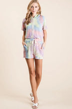 French Terry Tie-Dye Hoodie & Jogger Set – Cozy Women’s Loungewear