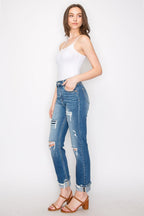 Artemis Vintage Tummy Control Jeans – High Rise Straight Fit