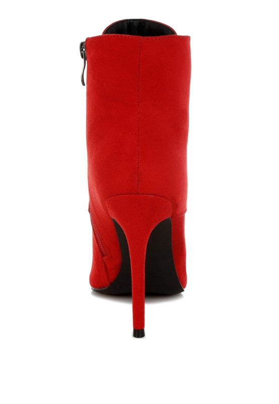 Rag Company Nesta Lace Up Boots – Sleek Stiletto Heel Fashion