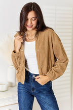 Dropped Shoulder Jacket – Trendy, Cozy & Perfect for Layering