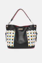Nicole Lee 3-Piece Bag Set – Shoulder, Crossbody & Heart Coin Pouch
