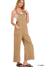Zenana Washed Knot Strap Jumpsuit with Pockets – Chic & Effortless
