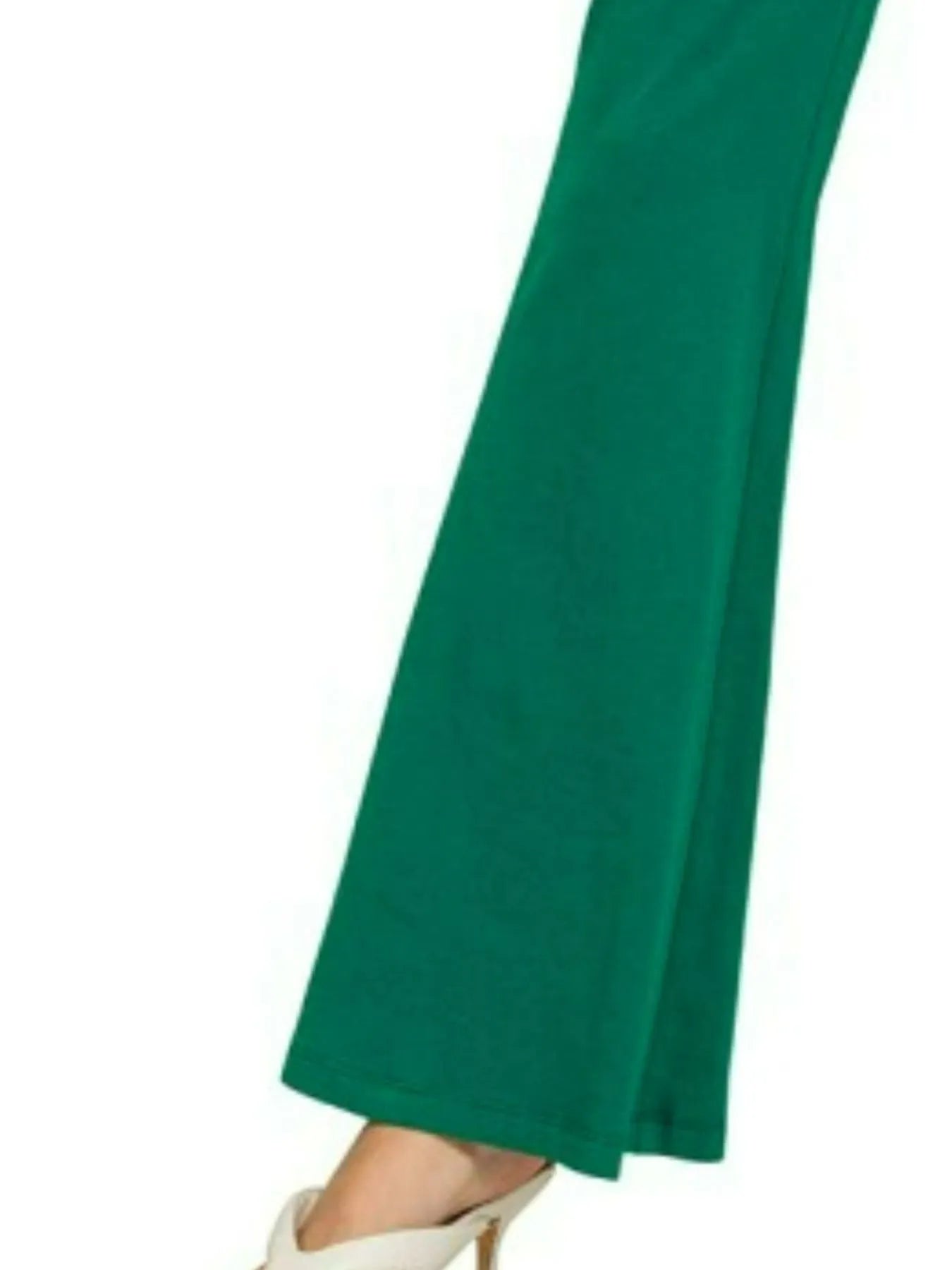 Wide Waistband Yoga Flare Pants – Stylish & Supportive Activewear