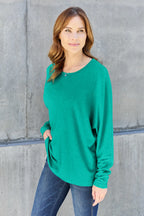 Classic Round Neck Long Sleeve T-Shirt – Everyday Essential