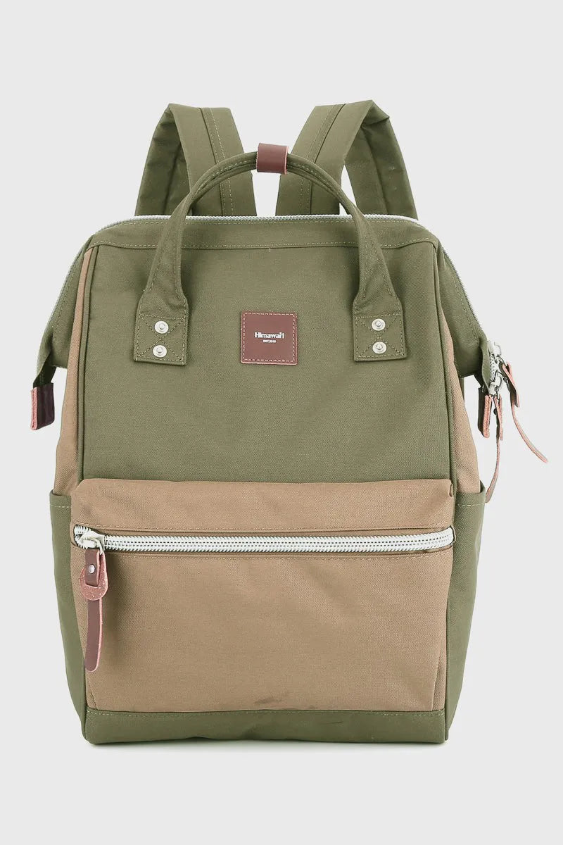 Water-Resistant Canvas Backpack with Side Pockets Adventure Ready