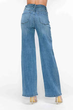 High Rise Wide Leg Jeans – Flattering, Vintage & Plus-Size Friendly