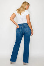 Cat’s Whiskers High Rise Straight Jeans – Classic, Flattering & Comfy