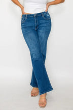 Cat’s Whiskers High Rise Straight Jeans – Classic, Flattering & Comfy