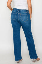 Cat’s Whiskers High Rise Straight Jeans – Classic, Flattering & Comfy