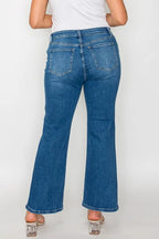 Cat’s Whiskers Mid Rise Ankle Jeans – Vintage, Flared & Comfortable
