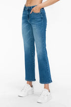 Cat’s Whiskers Mid Rise Ankle Jeans – Vintage, Flared & Comfortable
