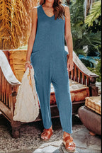 Sleeveless Straight Jumpsuit – Chic, Minimal & Perfect for Any Occasion