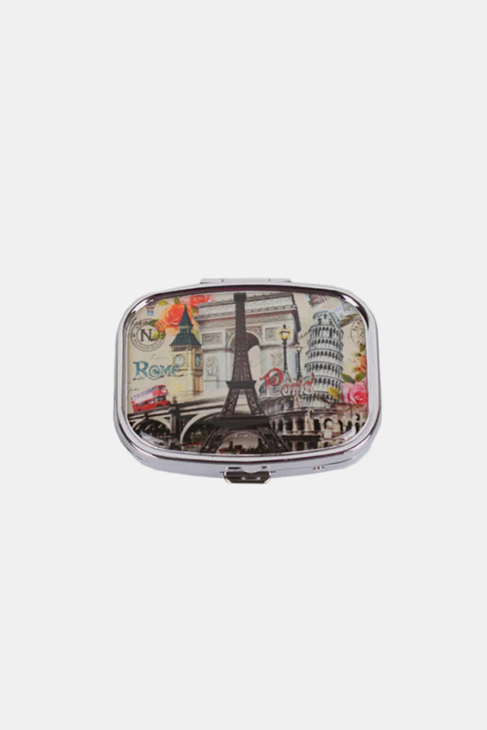 Nicole Lee Metallic Rectangular Pill Case – Chic & Secure Storage