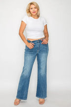 Cat’s Whiskers Mid Rise Bootcut Jeans – Vintage, Flattering & Comfy