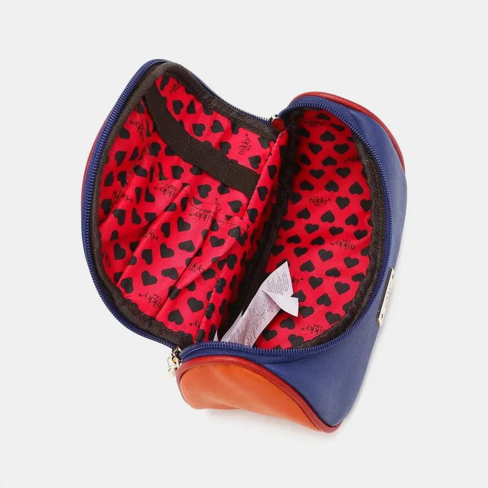 Nicole Lee Nikky Makeup Bag – Stylish, Spacious & Travel-Friendly