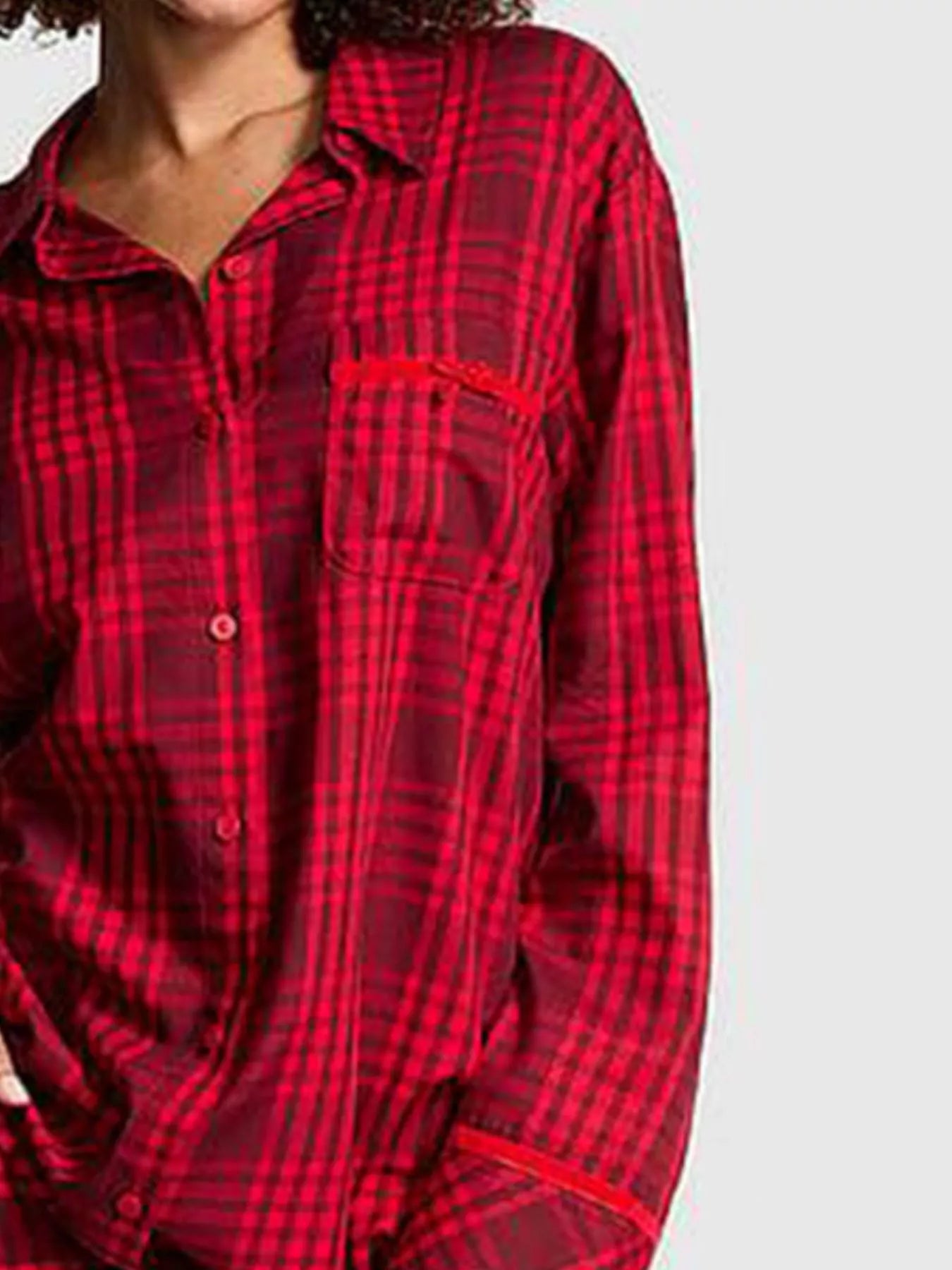 Striped Long Sleeve Button-Up Shirt – Classic Casual Chic