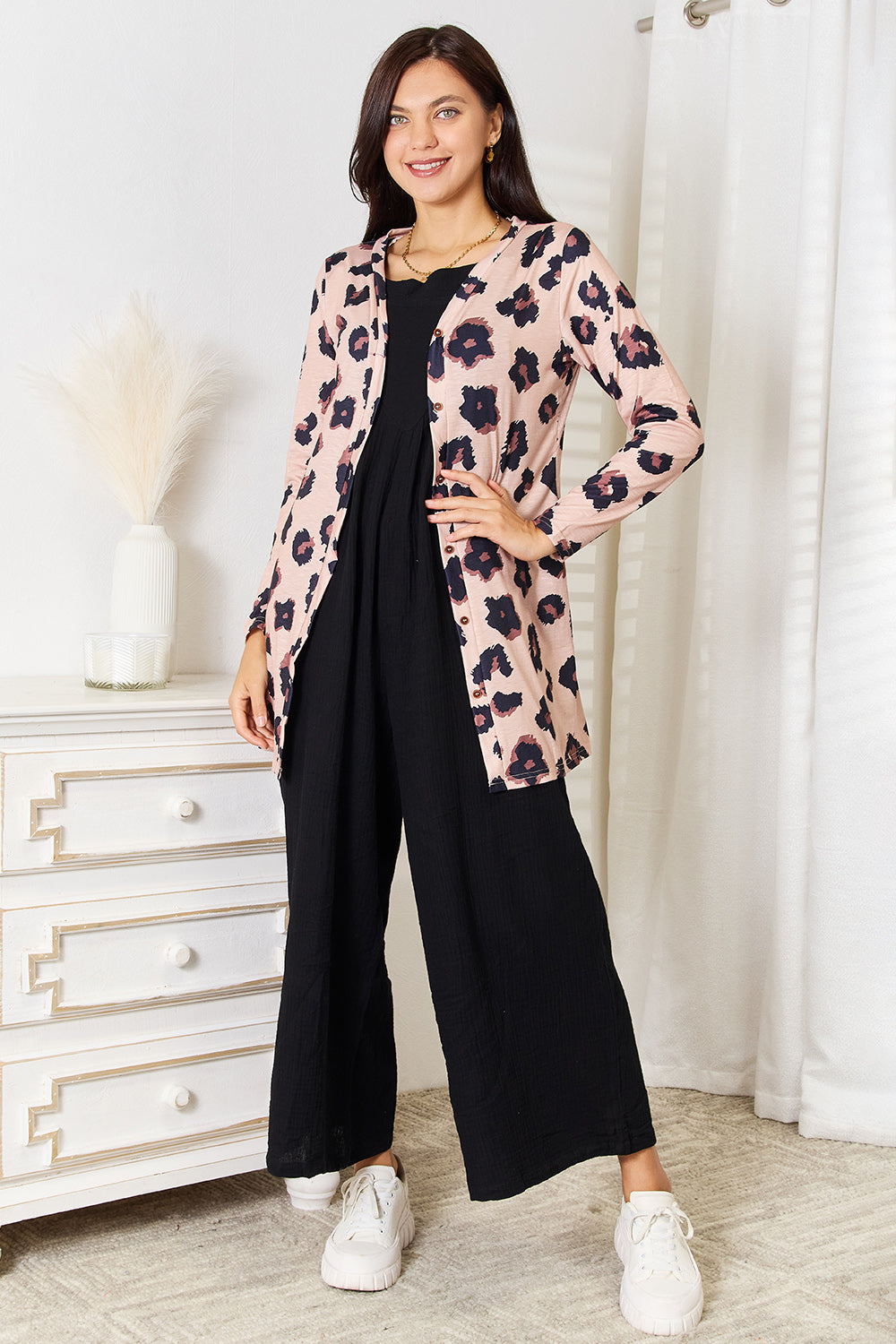 Printed Longline Cardigan – Stylish, Versatile & Perfect for Layering