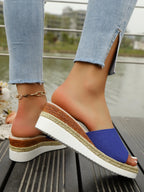 Open Toe Wedge Sandals