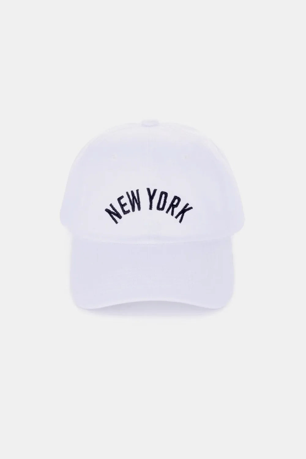 Embroidered City Baseball Cap – Trendy Adjustable Urban Style