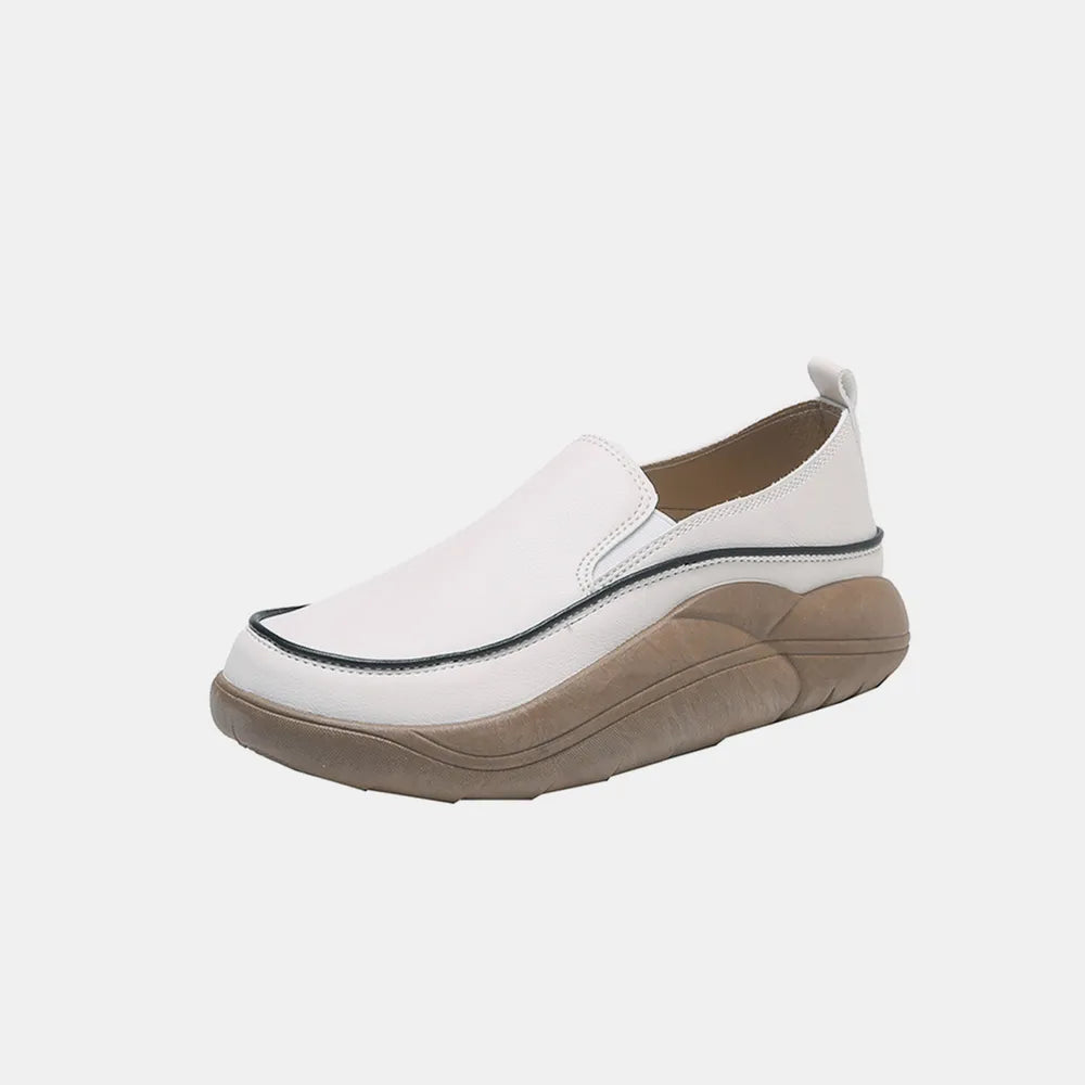 Dreamkue Chunky Slip-On Shoes – Trendy Casual Women’s Footwear