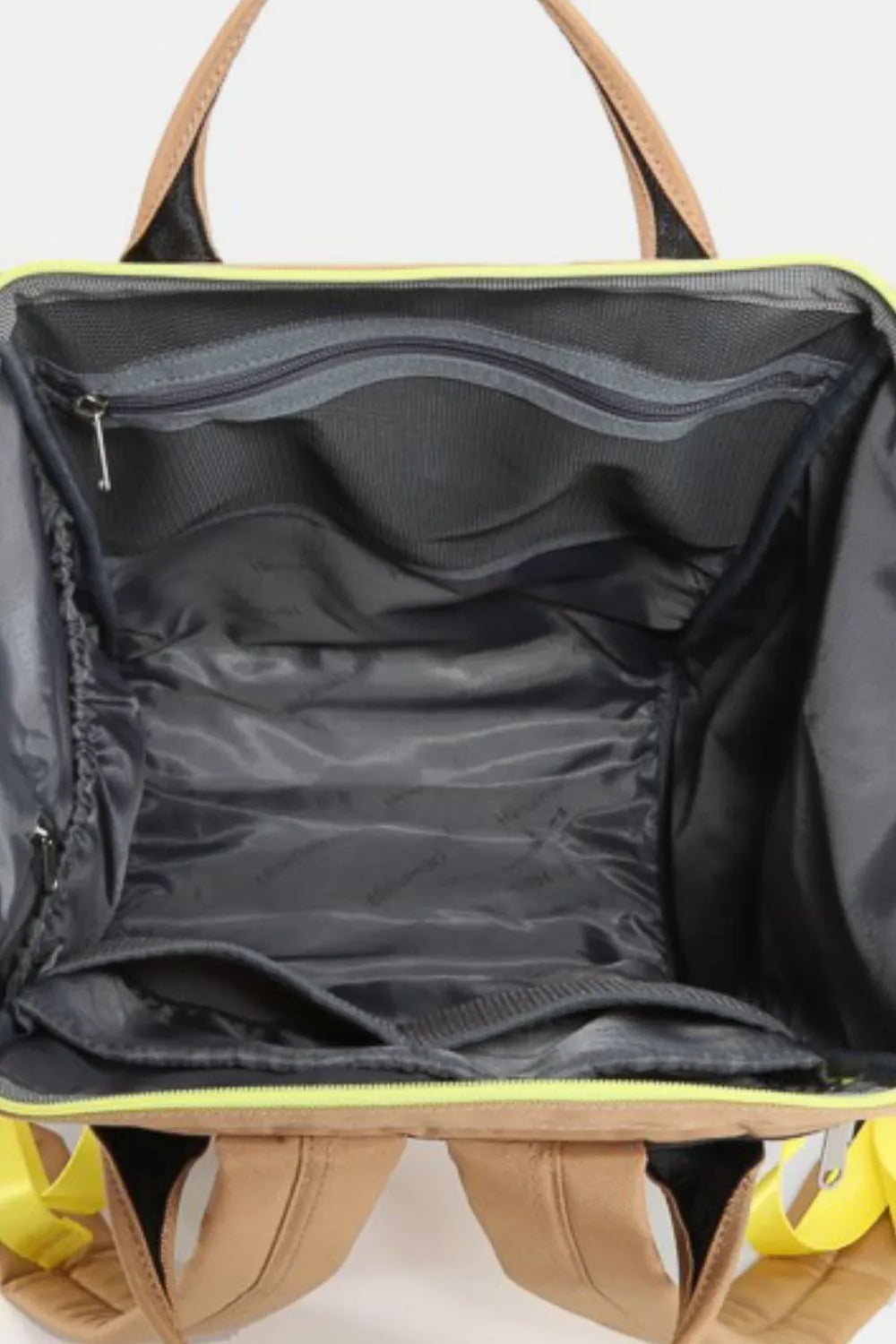 Contrast Waterproof Backpack with Reinforced Edges Durable & Stylish