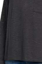 Zenana Classic Long Sleeve T-Shirt – Heather Charcoal Gray