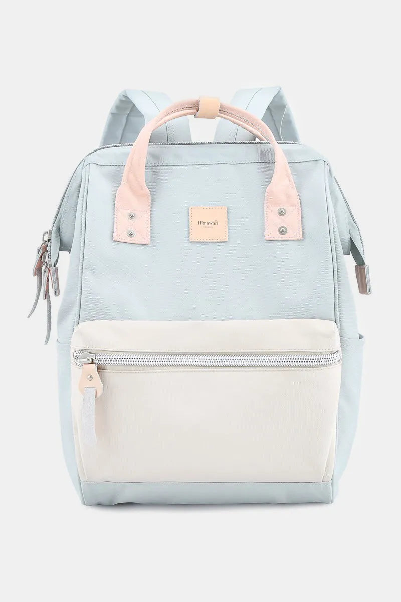 Water-Resistant Canvas Backpack with Side Pockets Adventure Ready