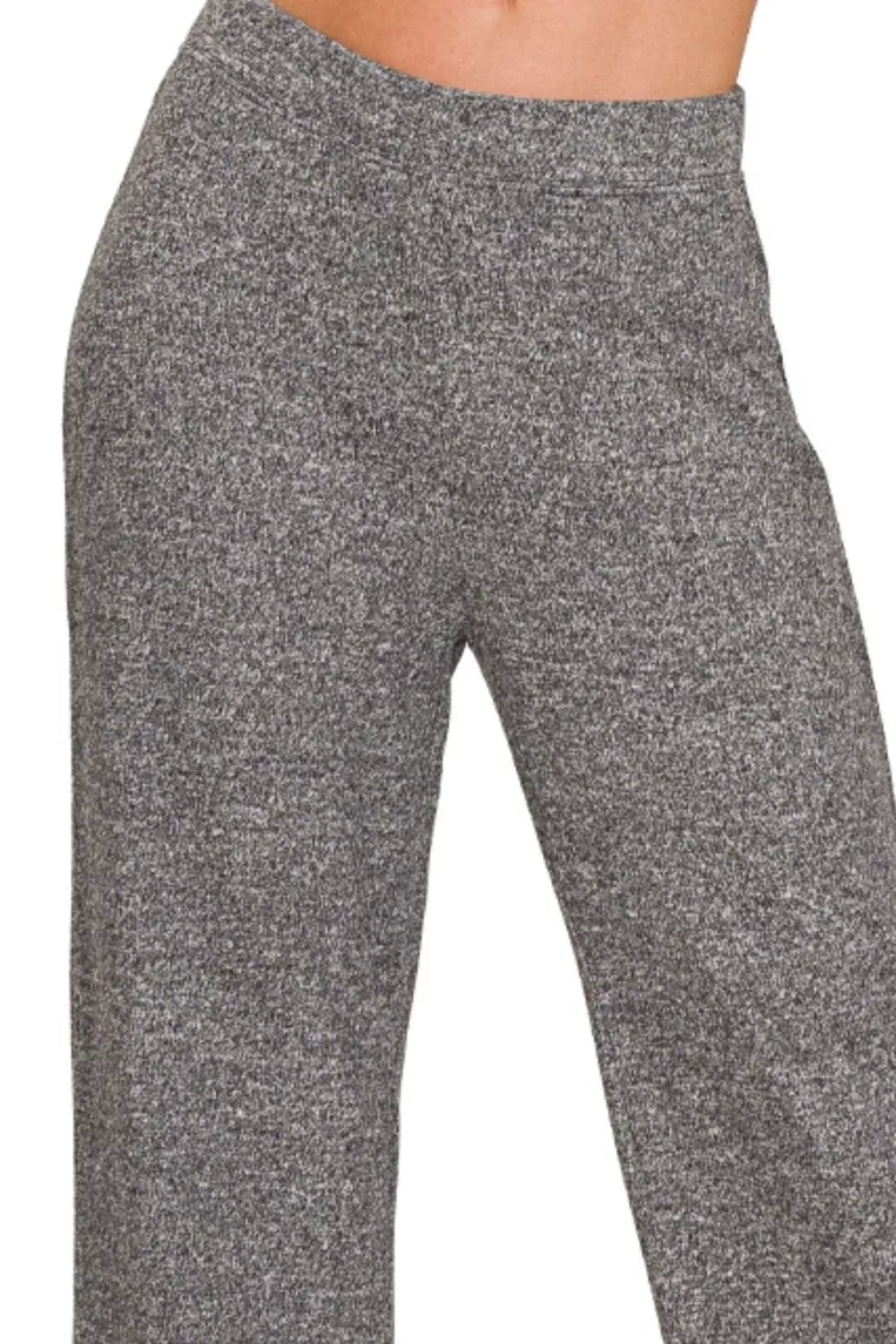 Zenana Soft Elastic Waist Flare Pants – Comfy, Stylish & Everyday Chic