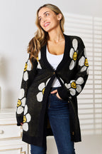 Floral Button Down Cardigan – Cozy & Stylish for Any Occasion