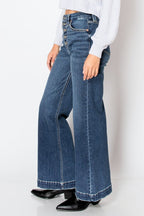 Artemis Vintage Tummy Control 90’s Vintage Wide Leg Jeans Retro Fit