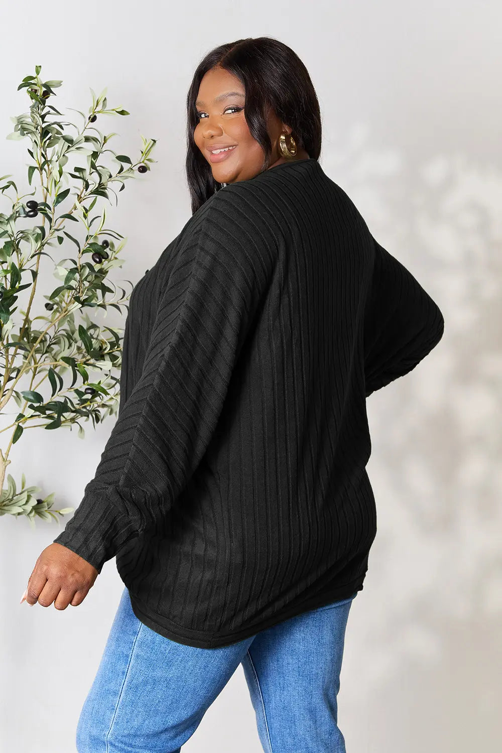 Ribbed Cocoon Cardigan – Cozy, Stylish & Effortless Layering