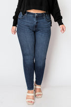 Artemis Vintage Corset Plus Super Skinny Jeans Flattering Fit with Sculpted