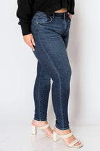 Artemis Vintage Corset Plus Super Skinny Jeans Flattering Fit with Sculpted