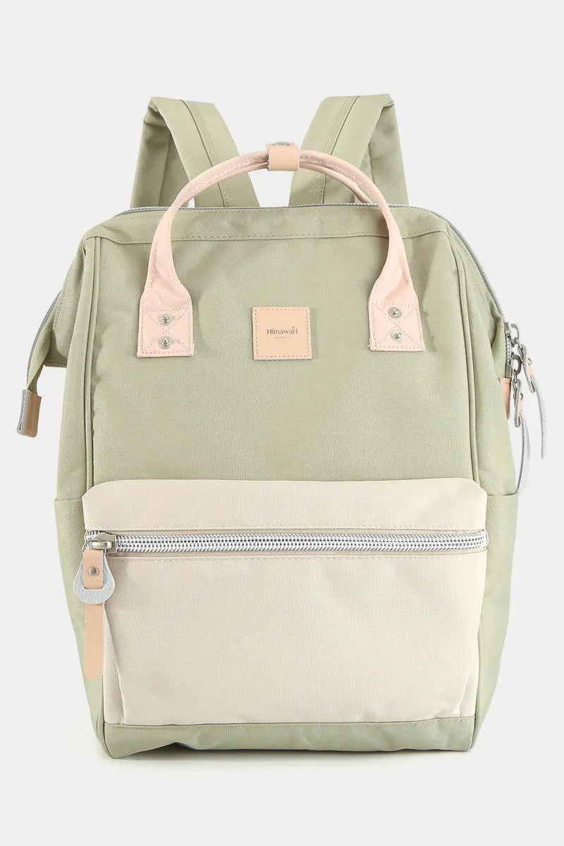 Water-Resistant Canvas Backpack with Side Pockets Adventure Ready
