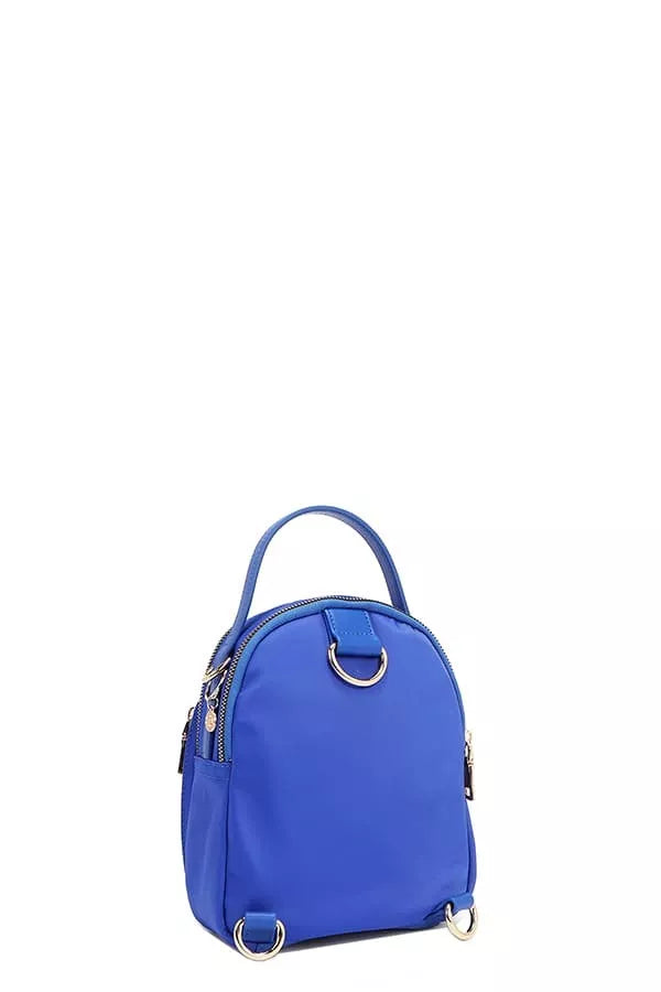 Embroidered Travel Patch Bag | Multi-Way Backpack, Crossbody & Handbag