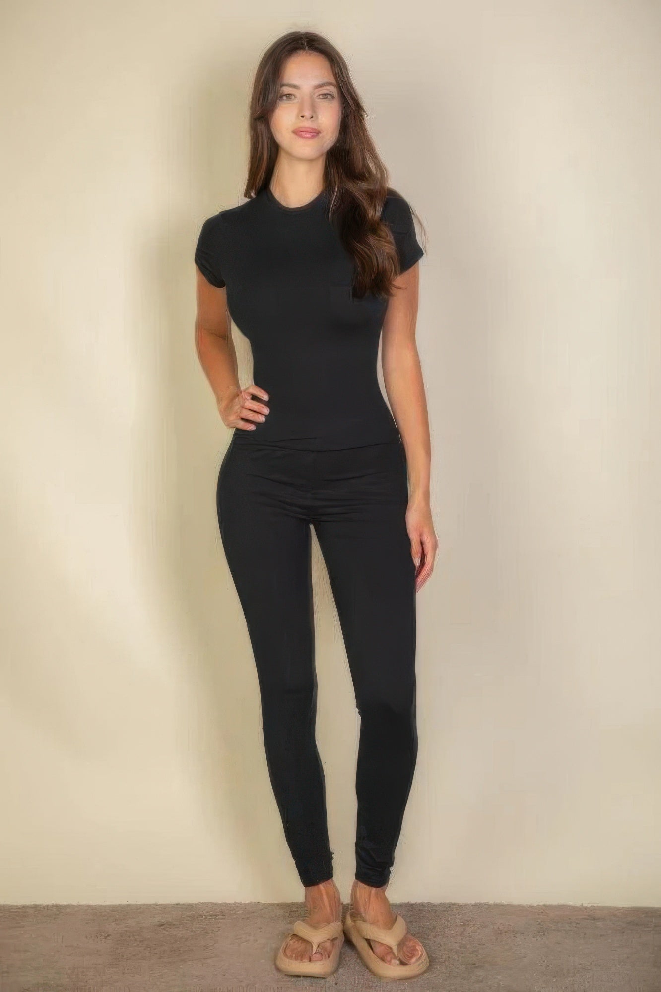 Dreamkue Basic Solid Leggings