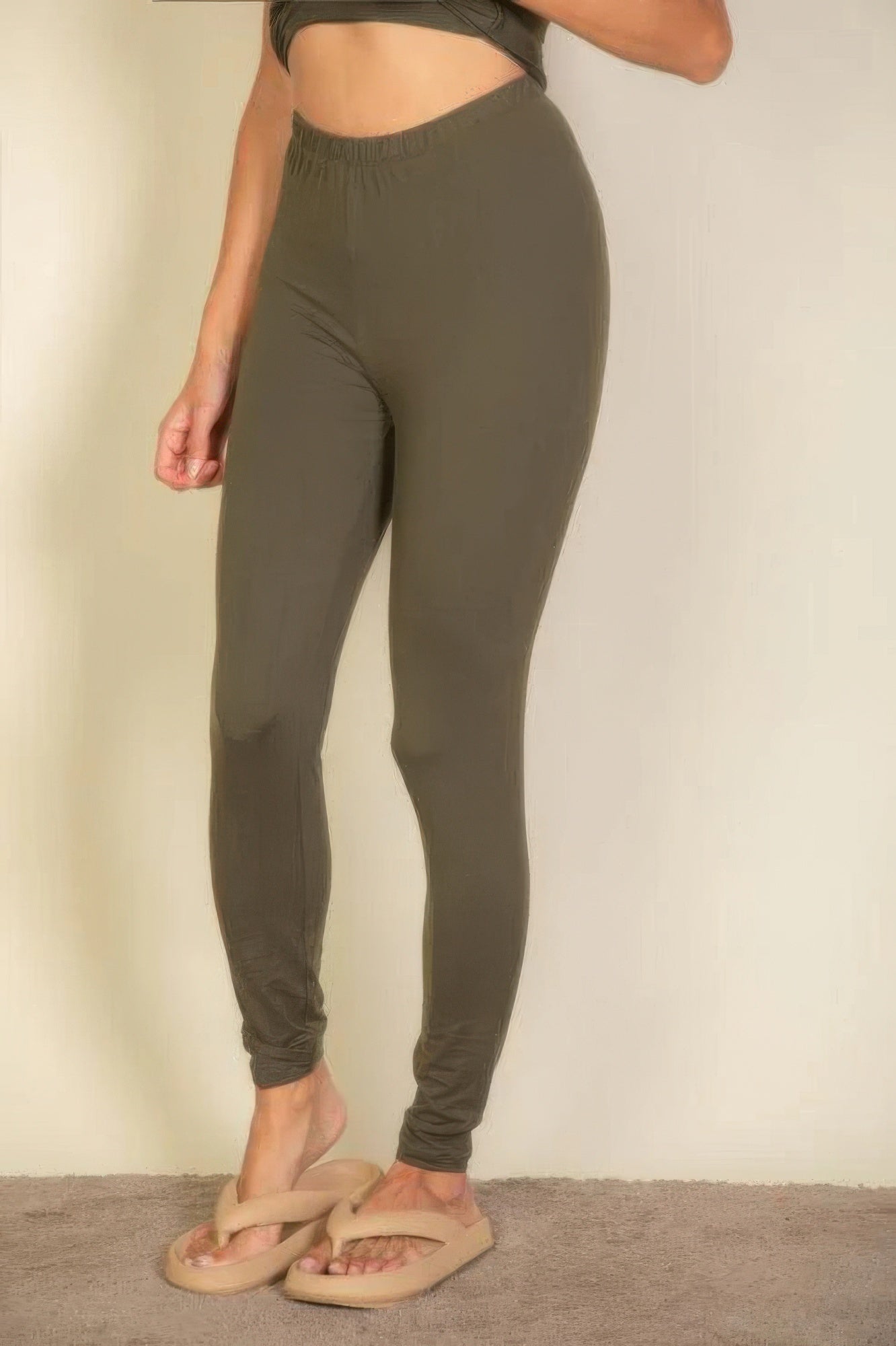 Dreamkue Basic Solid Leggings